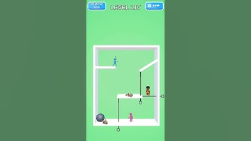 pin Rescue Level 117 #games #shorts