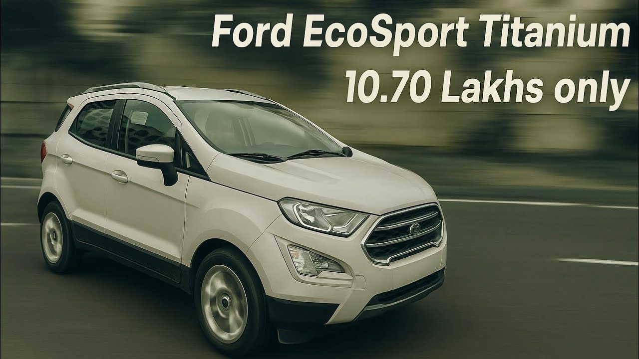 Ford EcoSport Titanium. Detailed walk around and review 