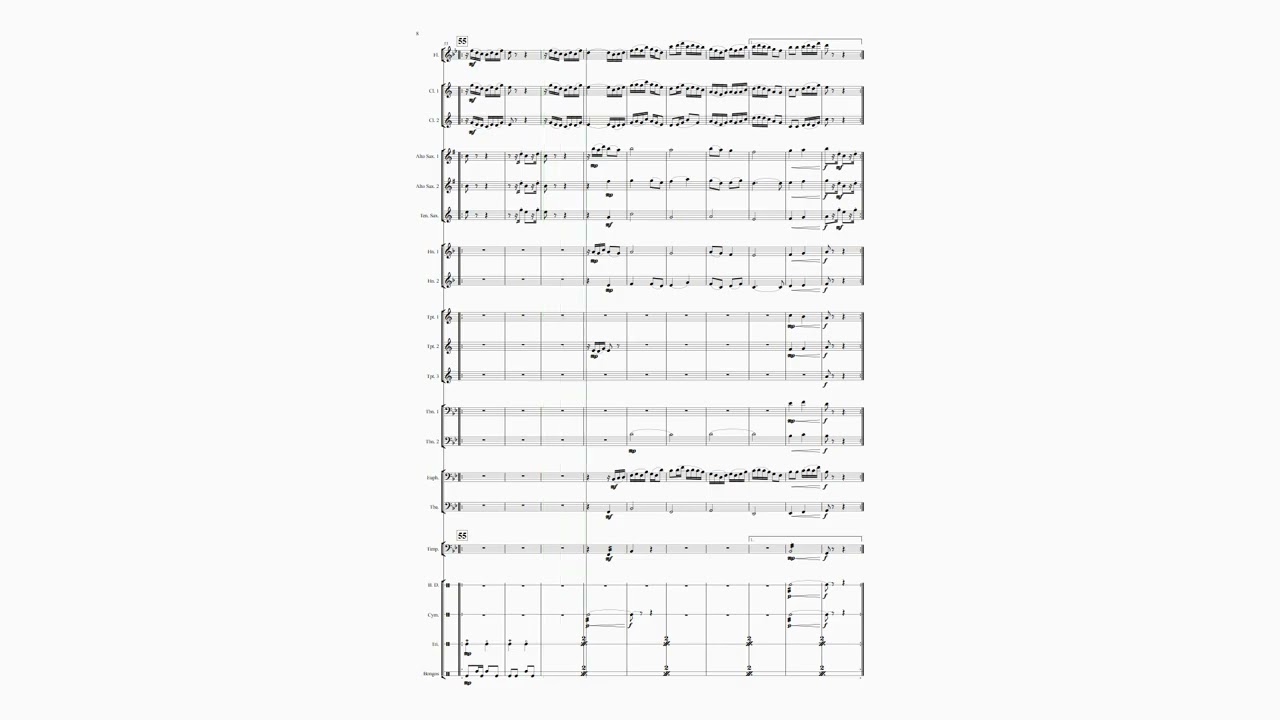 ระบำสุโขทัย for Small Concert band