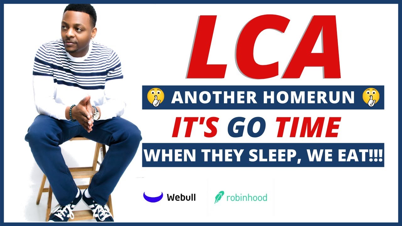 LCA STOCK MERGER UPDATE 🔥🔥🔥 | Stock Lingo: SPAC MERGER PROFIT TAKING