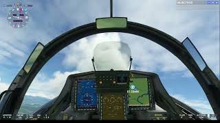 MSFS 2020 test flight 1