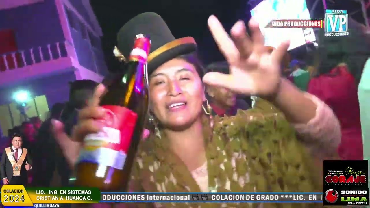 JHEYSON Y SU GRUPO CORAJE EN VIVO - QUILIHUAYA 2024