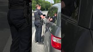 What to expect during a traffic stop
