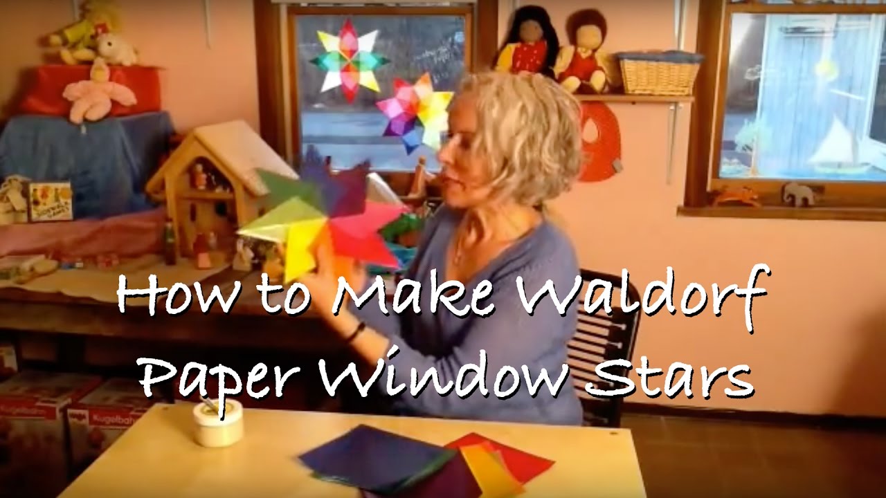 Window Star Kite Paper  Art and Crafts – blueottertoys