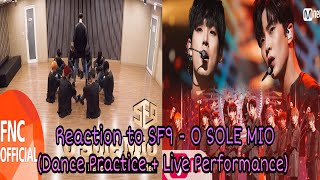 Faceless Reaction ll NON KPOP FAN React to SF9 - O SOLE MIO (Dance Practice   Live Performance)
