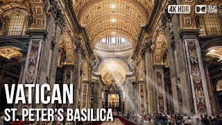 Saint Peter’s Square & Basilica, 🇻🇦 Vatican City [4K HDR] Walking Tour