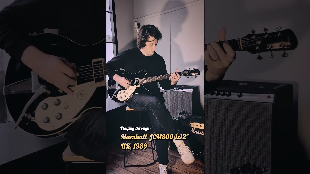 Yamaha SA-15 Black 1969 | Sam Hunn | Guitar Sound Demo