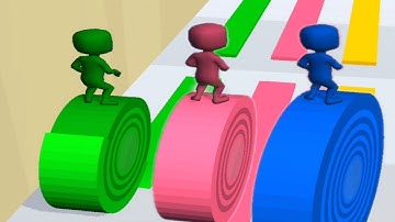 LAYERS ROLL 🟡🟣🌈 GAME ALL LEVELS iOS, Android GAMEPLAY WALKTHROUGH NEW UPDATE LEVEL LR2930