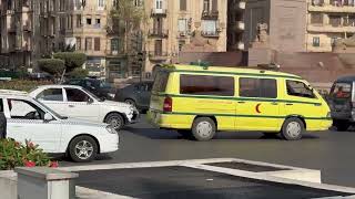 Stock Video Of Egyptian Ambulance