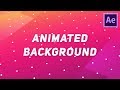 Create Animated Background in After Effects  No Plugins ...