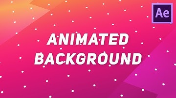 Create Animated Background in After Effects | No Plugins Required | After Effects Tutorial