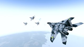 Heroic Ukrainian Pilot Takes Down 3 Russian MiG-29 Fighters in Epic Arma 3 Battle