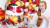 Chia Berry Parfait with Crunchy Cinnamon Granola (Protein Power Breakfast!) - YouTube