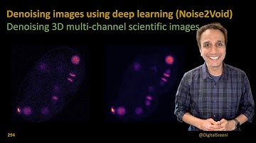 294 - Denoising 3D multi-channel scientific images using Noise2Void deep learning approach