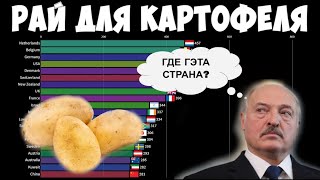 Чемпионы по выращиванию картофеля с 1 гектара | Урожайность картофеля в странах мира