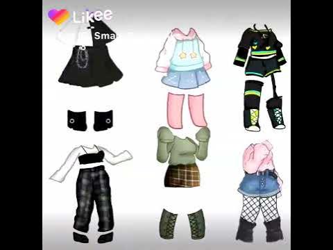Как делать фото одежда Так делают крутые одежду в гача лайф - YouTube
