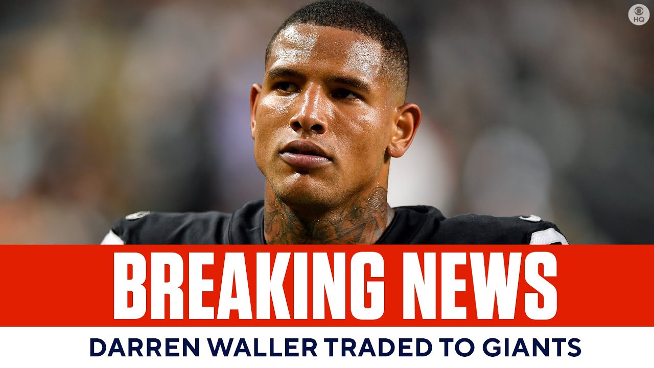 Giants reportedly trading for Raiders tight end Darren Waller