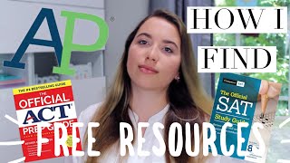 Full guide to AP class, SAT, & ACT free study resources screenshot 1