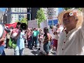 Exclusive: Protests Erupt Outside Madison Square Garden Over RSS Chief Mohan Bhagwat's NYC Event