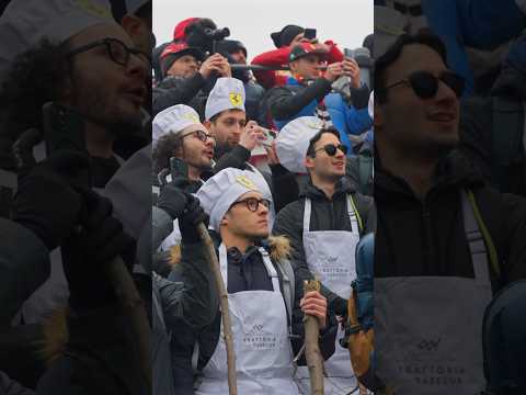 Sounds of the Tifosi ❤️ #ScuderiaFerrari #F1Shorts