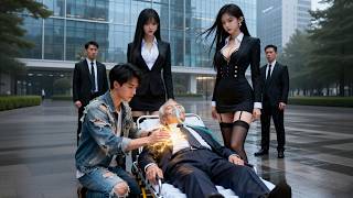 美女總裁當街羞辱撿垃圾的窮乞丐，殊不知他竟是隱世神醫傳人！三針救活瀕死首富震驚全場，美女嚇得跪地求饒哭著攜百億家產求娶！#短劇#窮小子逆襲#男頻#爽文 screenshot 2