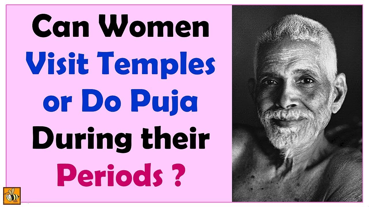 is it ok to visit temple during periods