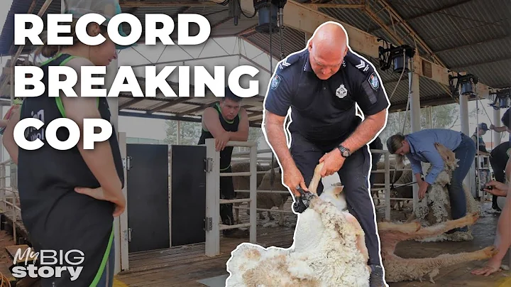 World record breaking sheep shearer turned cop: In...