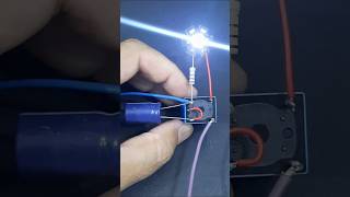 12V LED Flasher Using Relay, Resistor &amp; Capacitor  Simple Blinker Circuit DIY #shorts