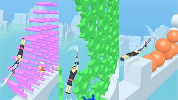 Rolly Slice! Very Satisfying And Relaxing ASMR Slicing Game