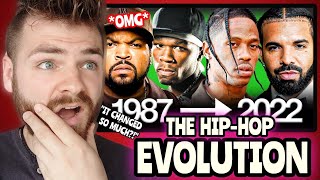 BRITISH Guy Reacts to the EVOLUTION OF HIP-HOP (1979-2023) REACTION!!