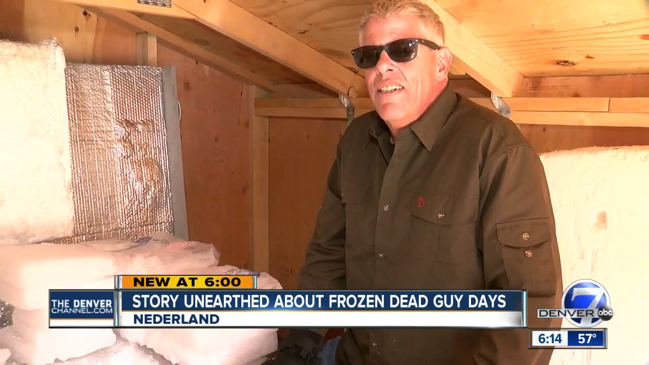 Story unearthed about Frozen Dead Guy Days YouTube