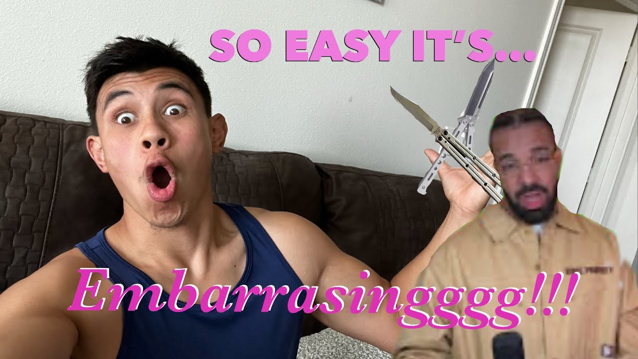 The first ACTUALLY BEGINNER Balisong Combo!!! (Warning: actual beginners only)