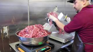 How we prepare our meat - Taqueria La Mexicana #5