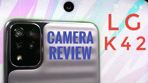 LG K42 Camera Review
