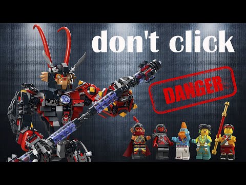 LEGO Monkie Kid’s Evil 80033 Macaque’s Mech - Lego Speed Build Review