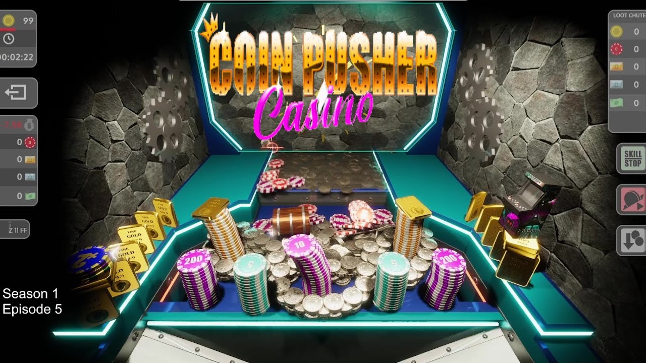 Coin Pusher Casino | Gold Bars & Silver Bars Everywhere | Season 1 Episode 5