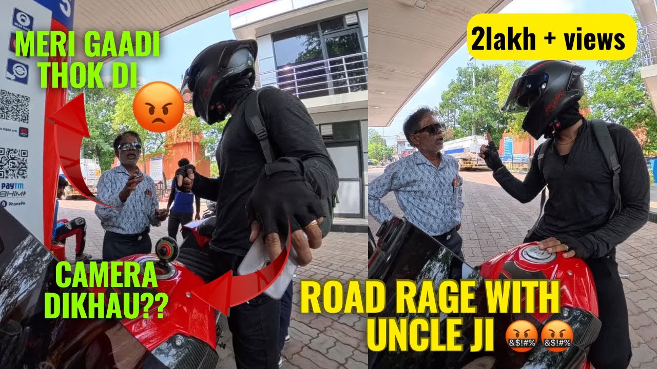 Uncle Ji Se Ladai Ho Gayi  🤬🤬| Road Rage | Uncut** Full Story