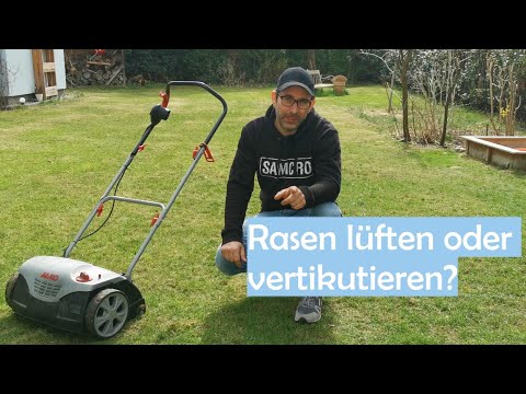 Video: Sind Vertikutieren und Lüften dasselbe?