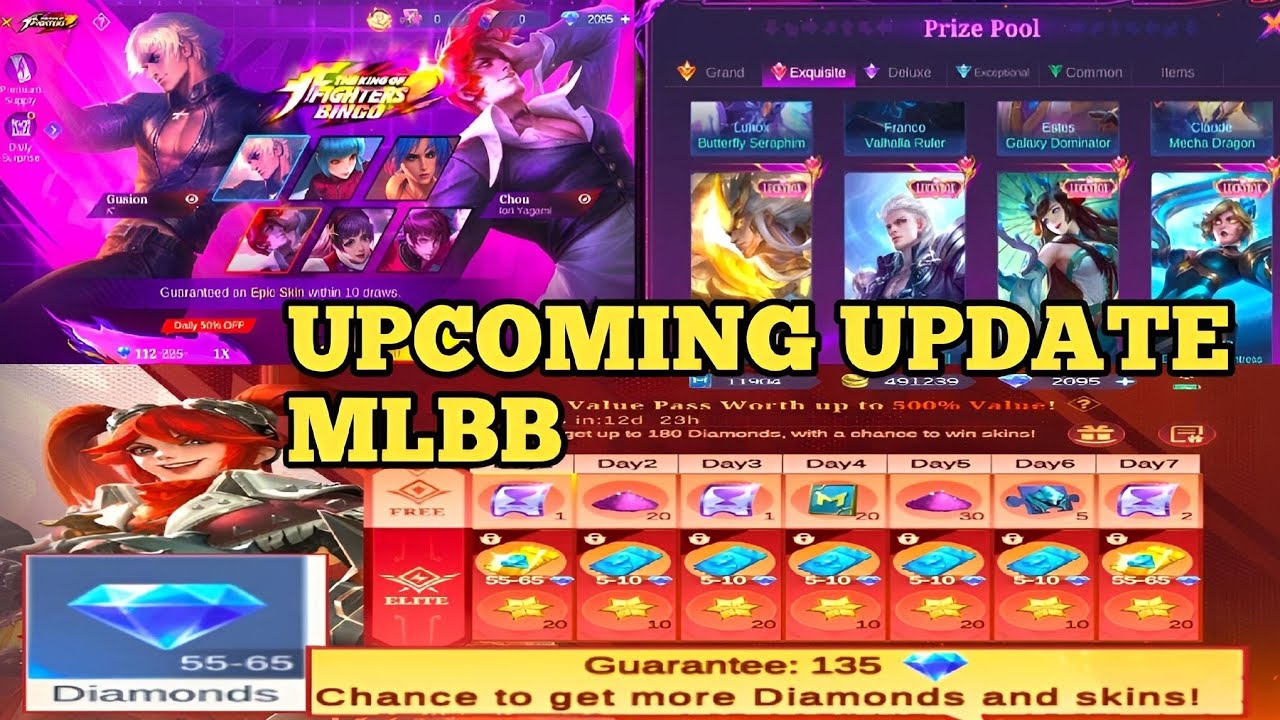 UPCOMING UPDATE | MOBILE LEGEND X KING OF FIGHTERS BINGO EVENT - YouTube