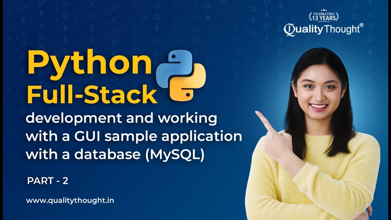 Development Working with a GUI Sample Application with MYSQL | Python ...