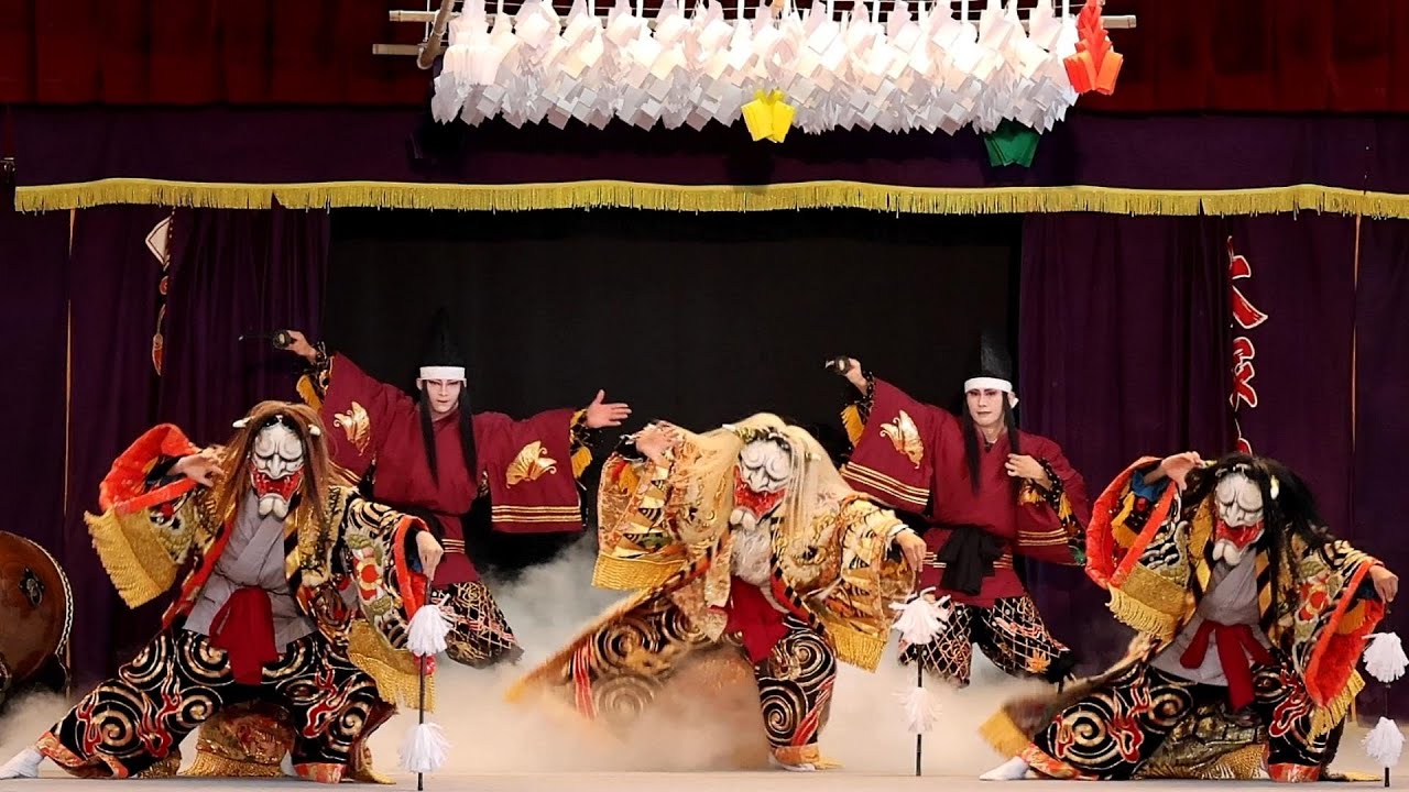 神楽面 紅葉狩りなど般若 石見神楽 広島神楽 神楽面 紅葉狩りなど般若 石見神楽 広島神楽