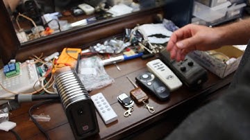 Find What Frequency a Radio Controlled Device Runs On