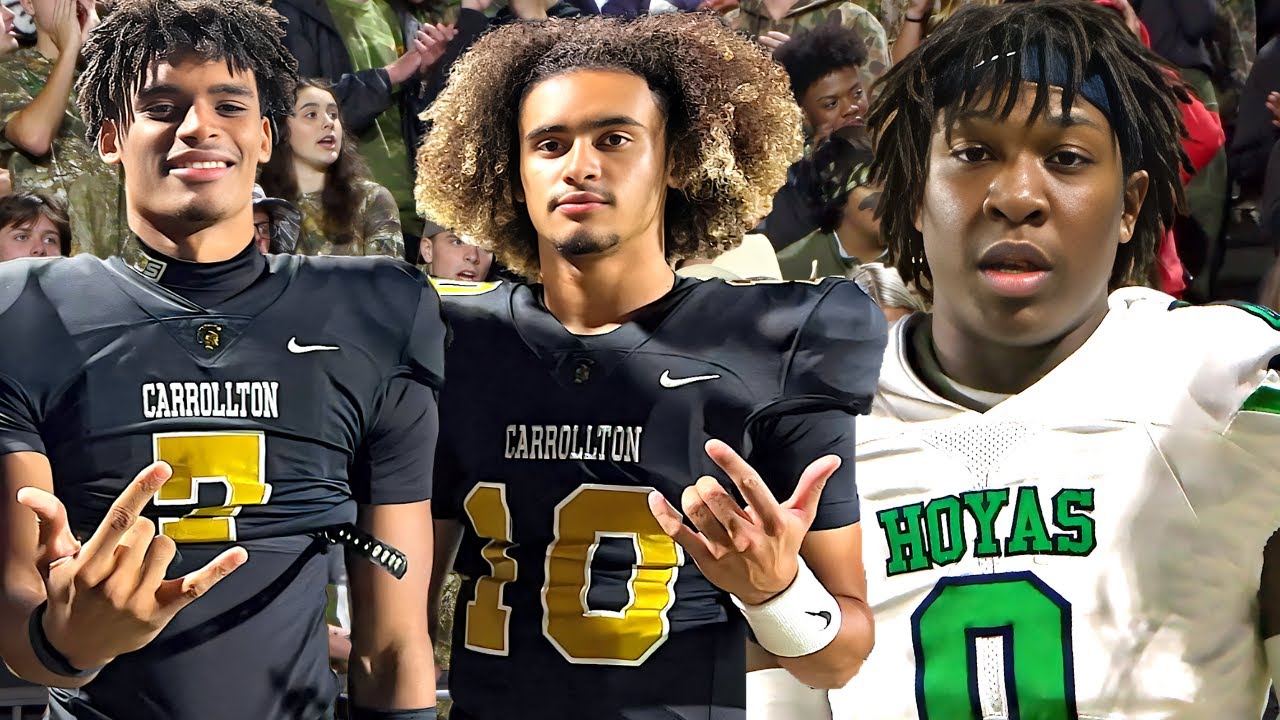 USC Commit (QB) Julian "Juju" Lewis Breaks RECORDS ! Carrollton v