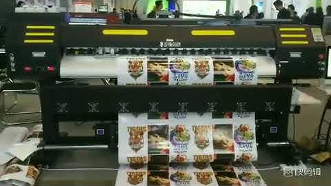 Large Format Eco Solvent Printer For Advertising Printing
