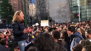 Student walkout speech