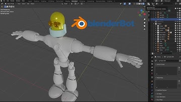 blender bot speed modeling, first time at 3D modeling