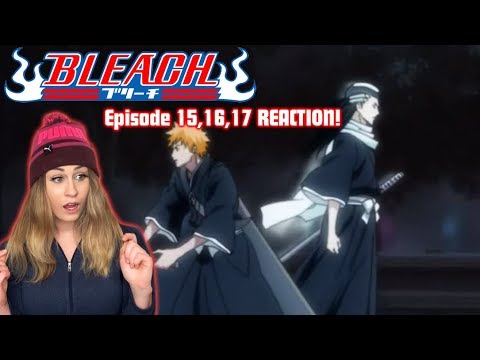 RENJI AND BYAKUYA! Bleach Episode 15,16,17 REACTION! - YouTube