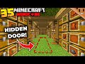 I Built a HIDDEN UNDERGROUND DOOR in Minecraft Hardcore! (#35)