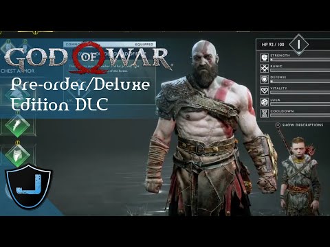 God of War Pre-Order Shield Skins and Death&rsquo;s Vow Armor