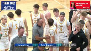 WPIAL Boys High School Basketball Uniontown at Thomas Jefferson 12/4/25